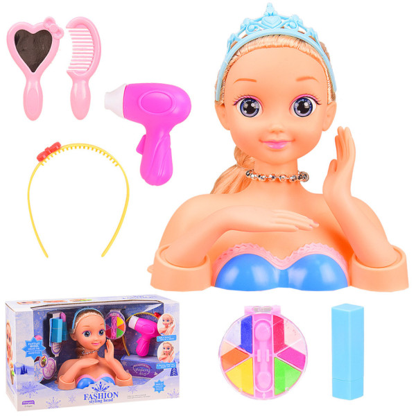 Лялька-манекен для зачісок Bambi YL428B-8 з косметикою