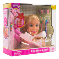 Манекен для зачісок DEFA 8056 з аксесуарами (8056)