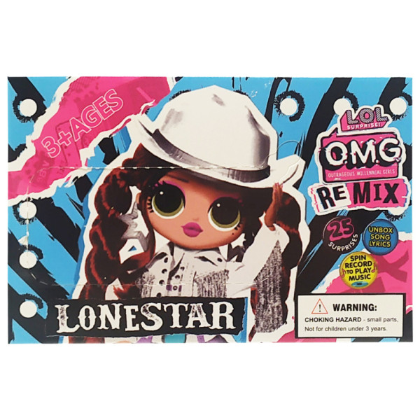 Ігровий набір із лялькою OMG REMIX B2011-7, 10.5 см, мікс кольорів (B2011-7)