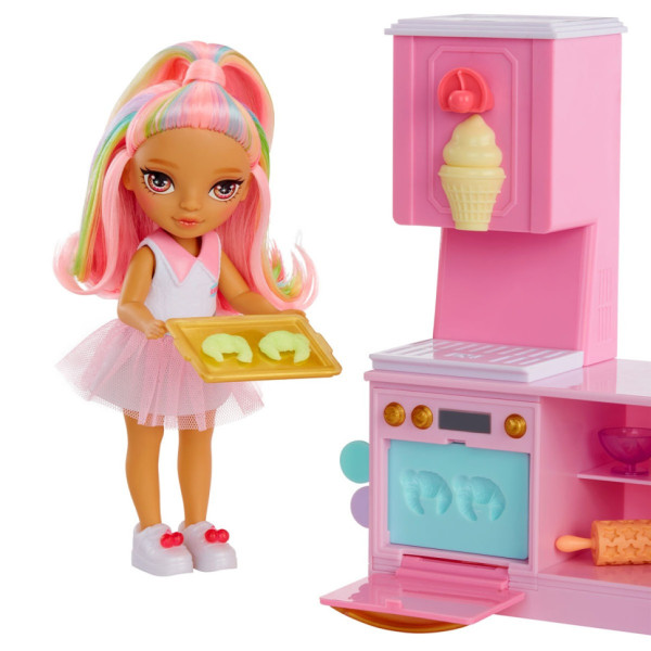 Ігровий набір із лялькою серії "Littles" Кондитерська Кенді Rainbow High 522058 (522058)