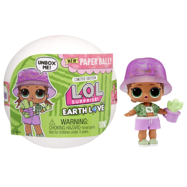 Ігровий набір з лялькою День Землі L.O.L. Surprise! 579557 екологічна паперова кулька          (579557)