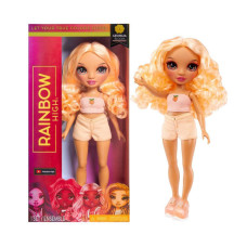 Дитяча ігрова лялька Персик Rainbow High 987970 серії "ОРР" з аксесуарами (987970)
