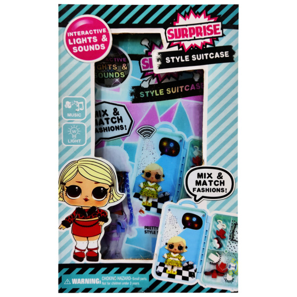 Дитяча лялька PH2006 з аксесуарами Бірюзовий (PH2006(Turquoise))