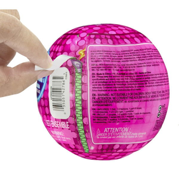 Іграшка-сюрприз з лялькою серії "Neon Pop" L.O.L. Surprise! 120674 в асортименті, світиться (120674)