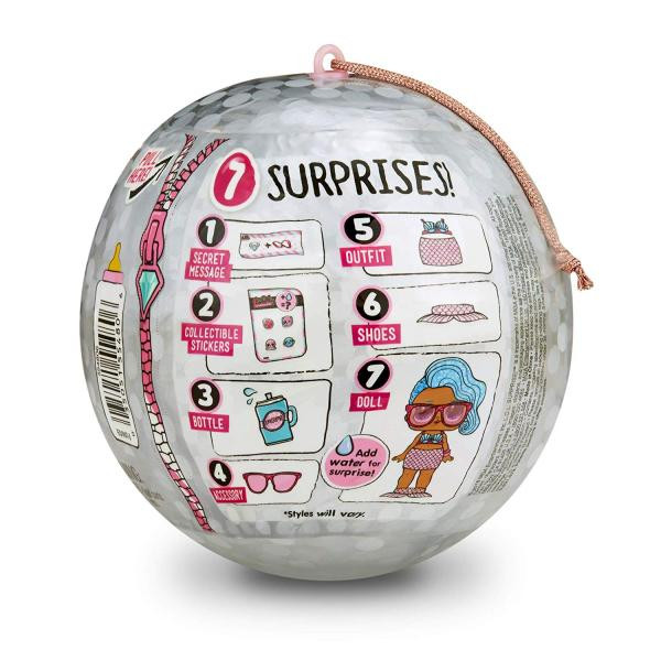 Игровой набор с куклой LOL ПРАЗДНИЧНЫЙ СЮРПРИЗ 554790 оригинал