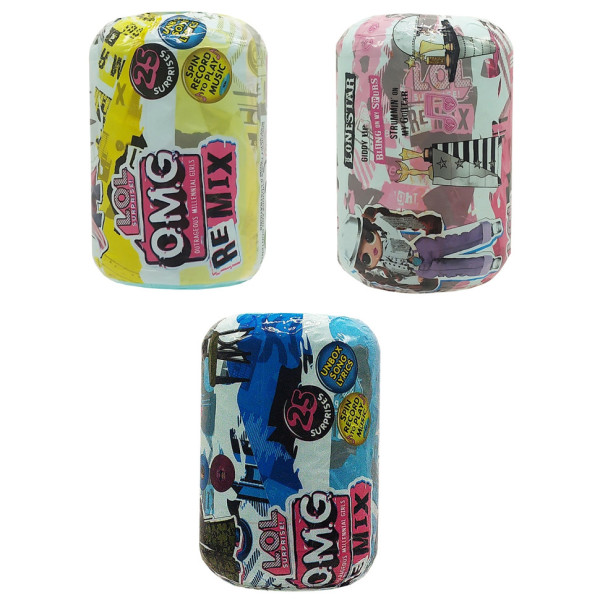 Ігровий набір із лялькою OMG REMIX B2011-8, 10.5 см, мікс кольорів (B2011-8)