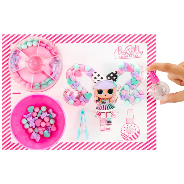 Ігровий набір з лялькою "Феєричні зачіски з намистинок" L.O.L. Surprise! 511205 в асортименті (511205)