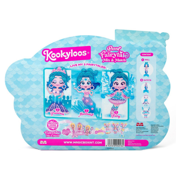 Ігровий набір з лялькою "Перл" KOOKYLOOS PKLSP106IN200 серії "Fairytale" (PKLSP106IN200)