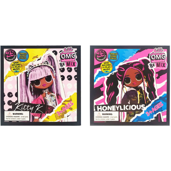 Ігровий набір із лялькою REMIX OMG B2011-1, 10.5 см, мікс кольорів (B2011-1)