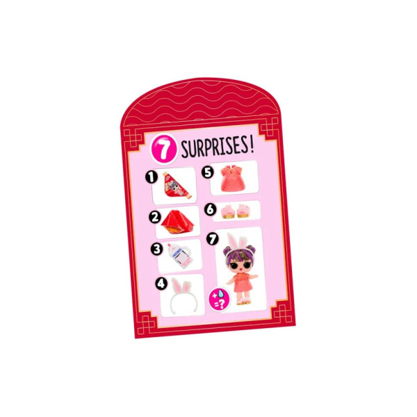 Ігровий набір з лялькою "Рік кролика" L.O.L. Surprise! 589051 з аксесуарами (589051)