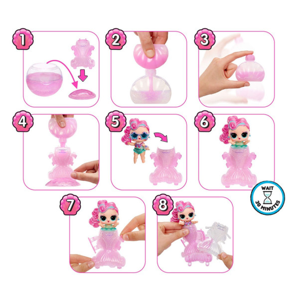 Ігровий набір з лялькою "Чарівні русалоньки" L.O.L. Surprise! 510604 серії "Mermaids! в асортименті (510604)