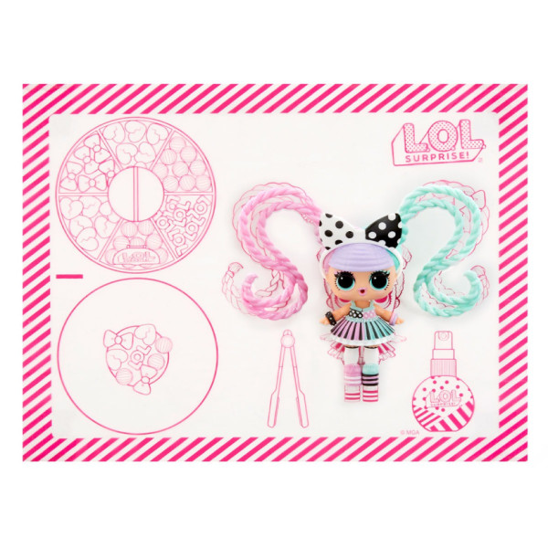 Ігровий набір з лялькою "Феєричні зачіски з намистинок" L.O.L. Surprise! 511205 в асортименті (511205)