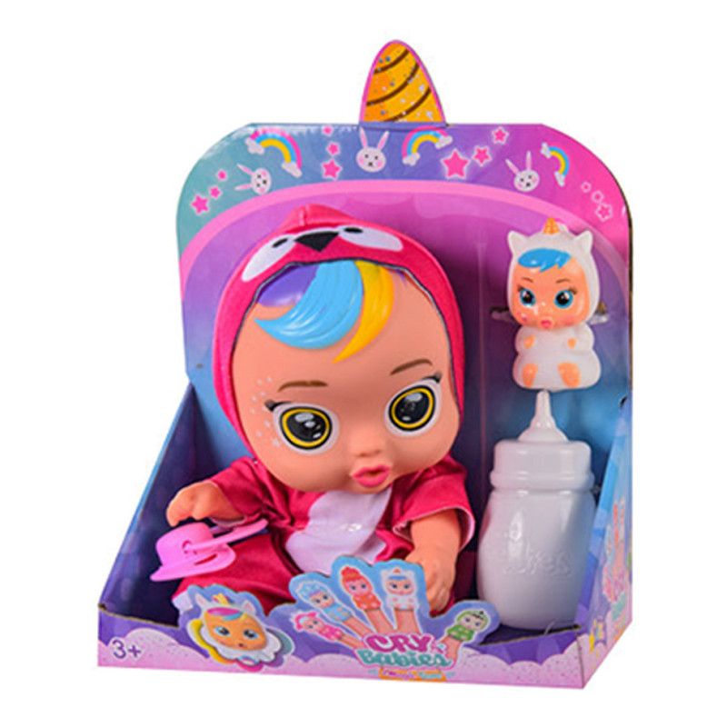 Детский игрушечный Пупс Bambi CB 8334A фигурка, бутылочка, пустышка