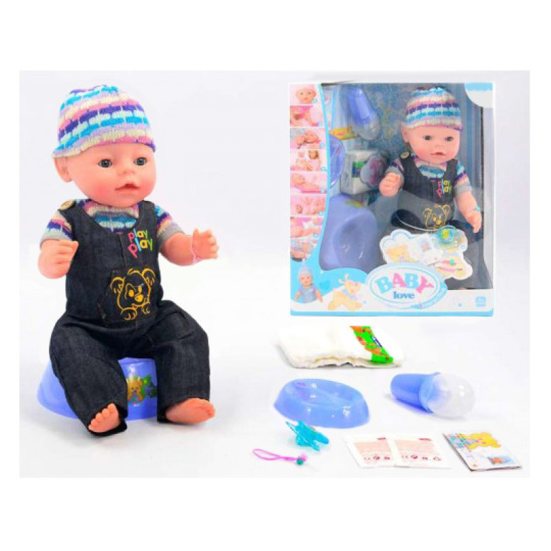 Кукла пупс Беби Борн BL013B, 9 функций