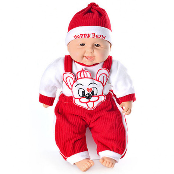 Лялька Пупс реготун 202 м'якотілий