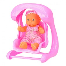Кукла пупс YD222 в наборе с коляской или кроваткой