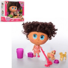 Кукла-пупс с домашним животным BLD290 аксессуары в наборе