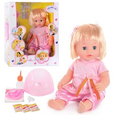 Дитяча лялька Валюша T0912 R /830568-3 з аксесуарами