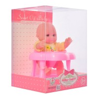 Пупс 60233EG, 10 см з аксесуарами