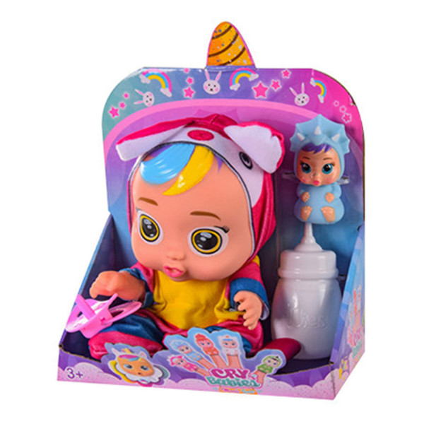 Дитячий іграшковий Пупс Bambi CB 8334A фігурка, пляшечка, пустушка