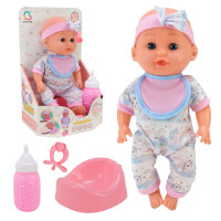 Дитячий ігровий пупс H06-6 п'є, пісяє, з аксесуарами (H06-6)