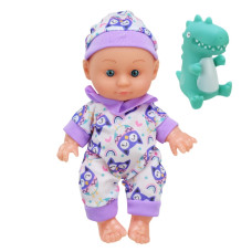Дитяча Лялька-Пупс "Cute baby" HX623-5/7 з іграшкою Фіолетовий (HX623-5/7(Violet))
