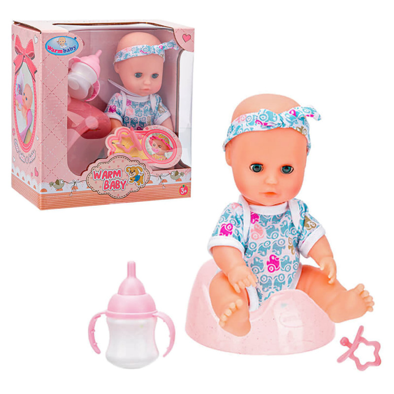 Дитяча іграшка Пупс Warm Baby WZJ032A-1/3 п'є-пісяє