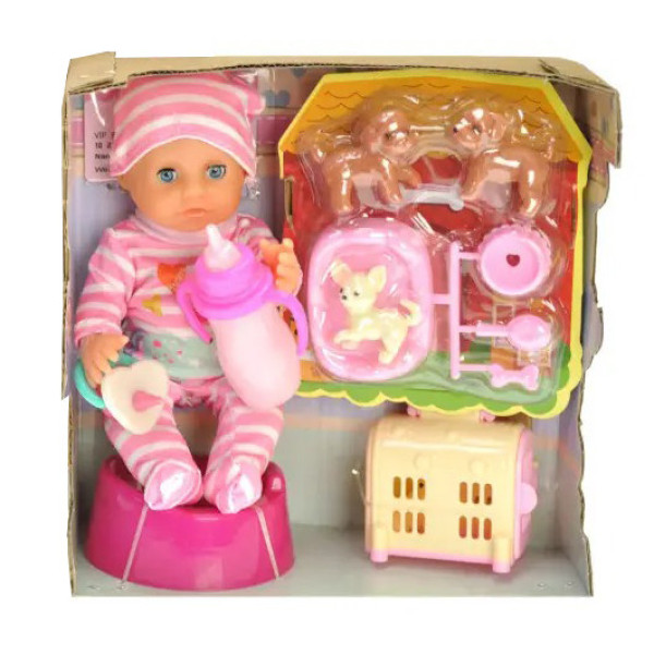 Пупс із аксесуарами в коробці YL1913H