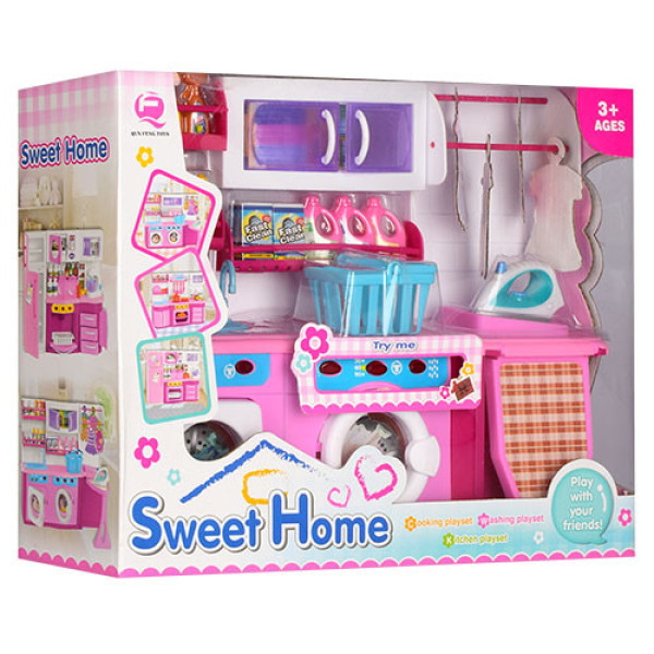 Кухонні меблі для ляльок Барбі 2802S зі звуком і світлом