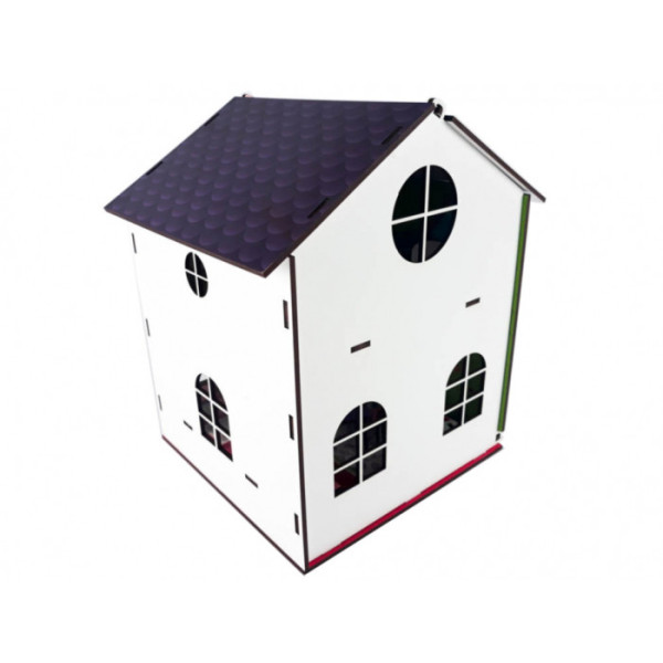 Дитячий будиночок-конструктор 120336 дерев'яний