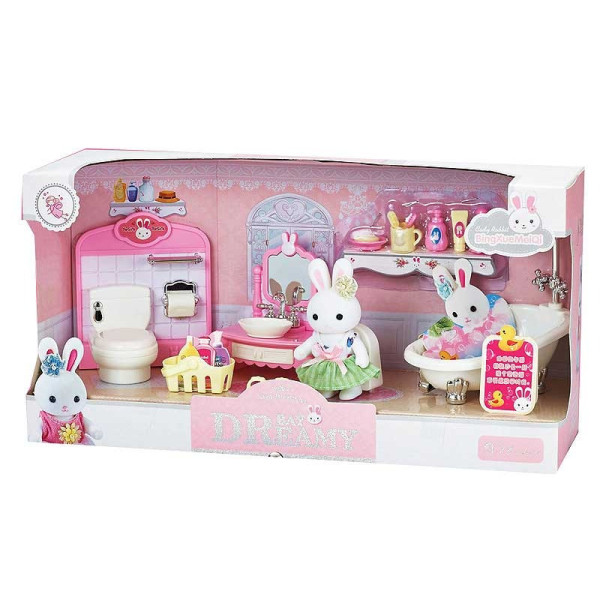 Ігровий набір ванна кімната 6620 з фігуркою тварини