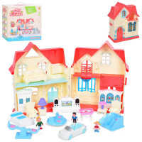 Дитячий ігровий будиночок "Мій улюблений будиночок" WD-932C, меблі, звук, світло (WD-932C)