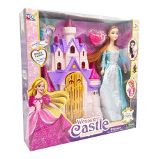 Игровой набор с куклой "Замок принцессы" KDL-57 звуковые и световые эффекты(KDL-57)