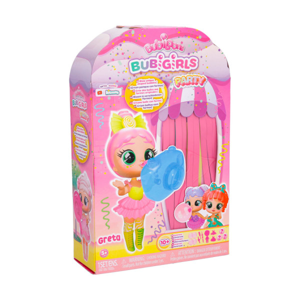 Ігровий набір з лялькою Малятко Бабі Грета Bubiloons 906174IM в асортименті (906174IM)