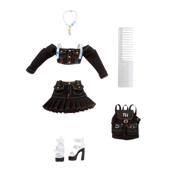 Лялька дитяча "Ейвері Стайлз" Rainbow High 590798 серії "Junior High" з аксесуарами (590798)