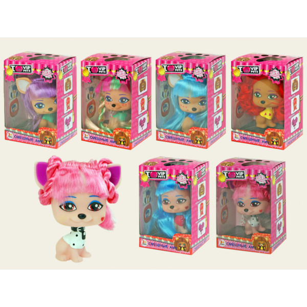 Игрушечные собачки Vip Pets 18001, 6 видов