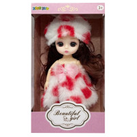 Дитяча іграшкова лялька 1361-10 шарнірна, розмір 15 см (1361-10)