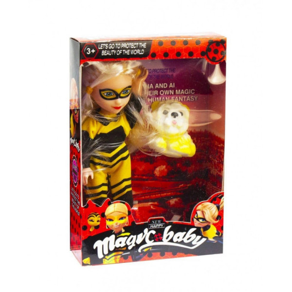 Дитяча лялька Леді баг 895 з вихованцем