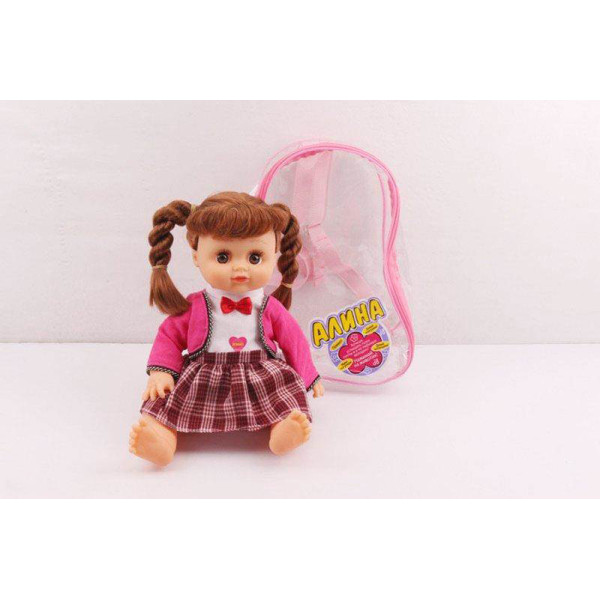 Музична лялька "Аліна" 5507/08/09/10/11/20 в сумці
