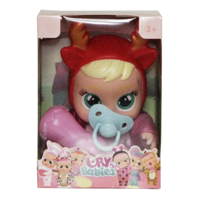 Маленькая кукла Cry Babies CRB 655 с аксессуарами