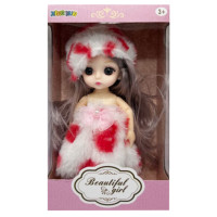 Дитяча іграшкова лялька 1361-6 шарнірна, розмір 15 см (1361-6)