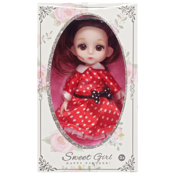Дитяча лялька "Fashion Sweet Girl" 3396-144 Червоний (3396-144(Red))
