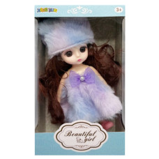 Дитяча іграшкова лялька 1361-3 шарнірна, розмір 15 см (1361-3)