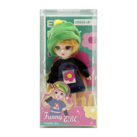 Лялька шарнірна для дівчаток Funny EBO DH2368B(Green) 15 см (DH2368B(Green))