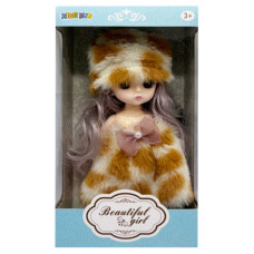 Дитяча іграшкова лялька 1361-4 шарнірна, розмір 15 см (1361-4)