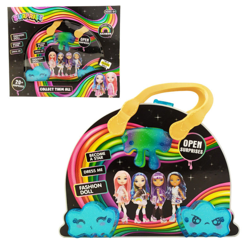 Ігровий набір BELA DOLLS SURPRISE BL1167 сумка+лялька fashion dolls, 17,5 см