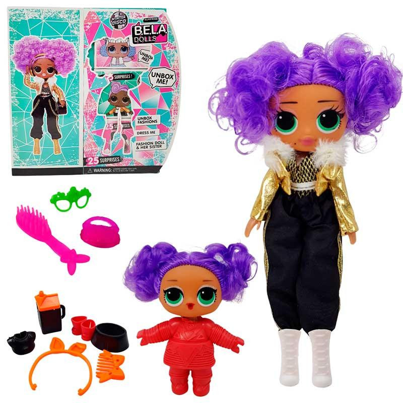 Ігровий набір лялька BELA DOLLS BL1175 старша сестра та молодша