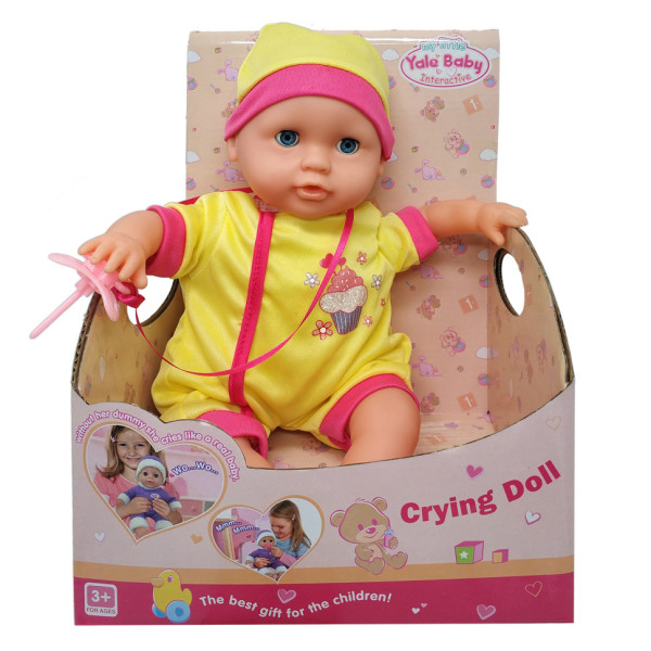 Пупс музичний YL1715F/G, м'яке тіло