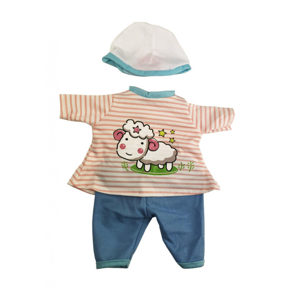 Ляльковий наряд для Бебі Борна DBJ-486 з кепкою