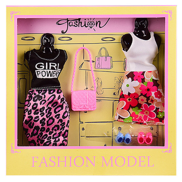 Одяг для ляльок 8810B сукня та аксесуари